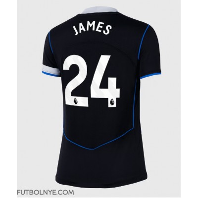 Camiseta Chelsea Reece James #24 Tercera Equipación para mujer 2025-26 manga corta Camiseta Chelsea Reece James #24 Tercera Equipación para mujer 2025-26 manga corta